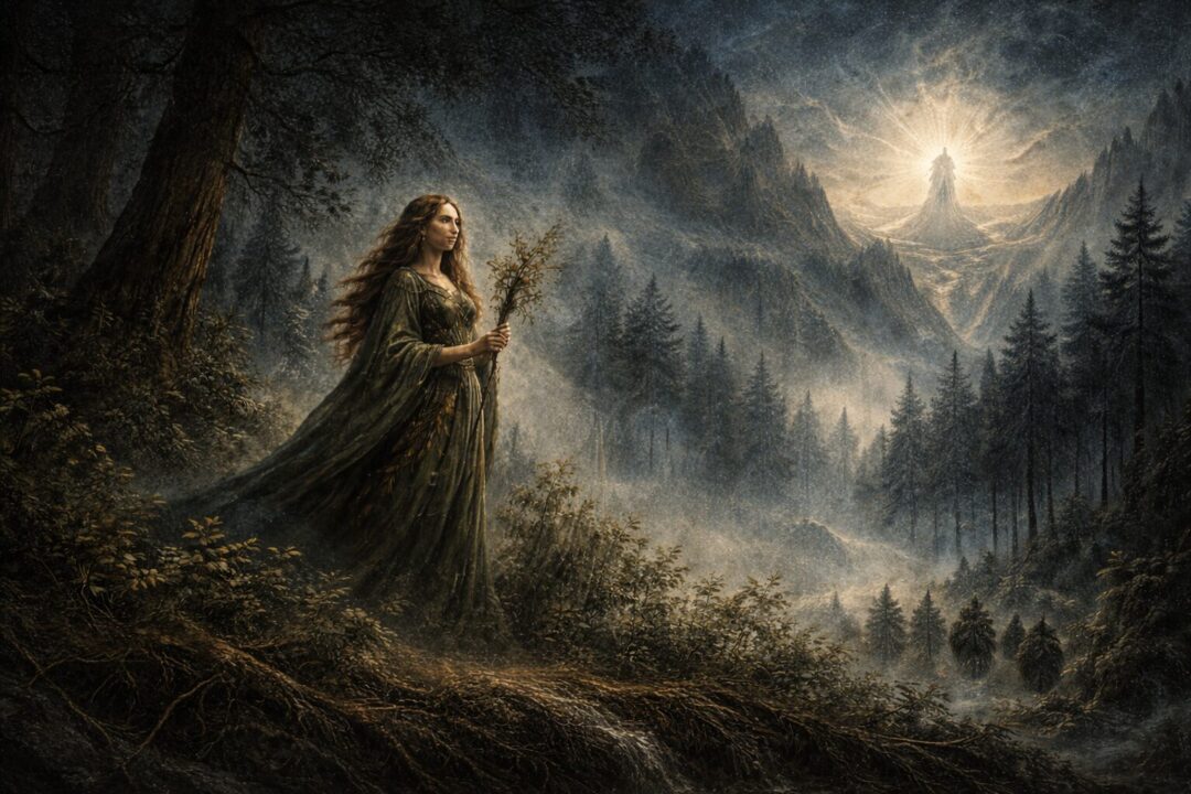 Yavanna under the Two Trees