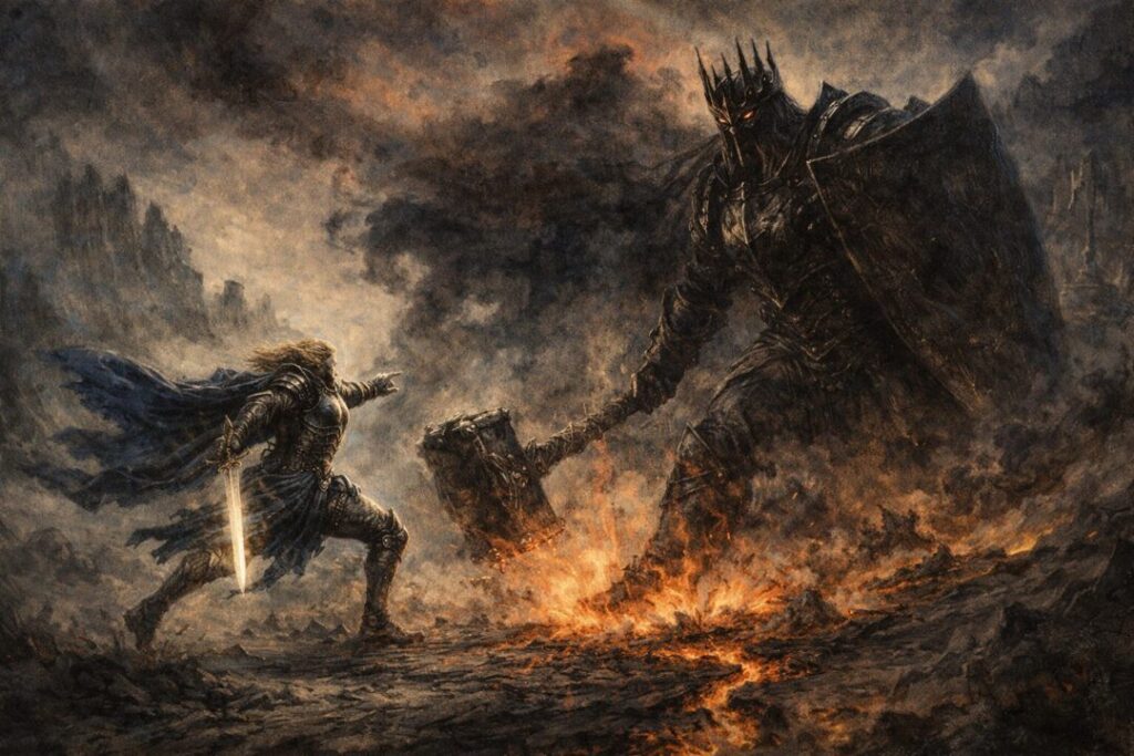 Fingolin vs Morgoth