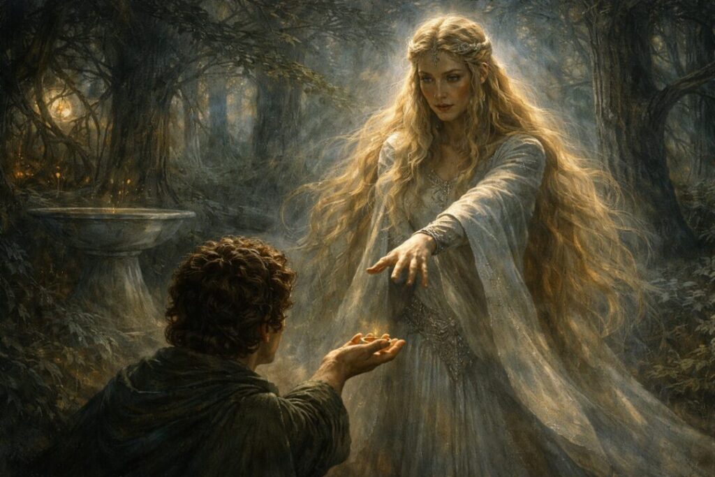 Galadriel rejects The Ring