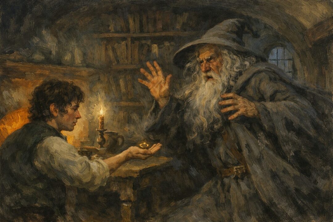 Gandalf refuses One Ring