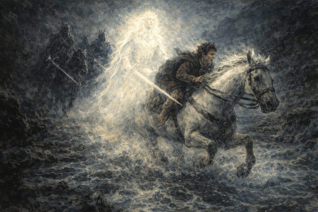 Glorfindel Nazgul flight