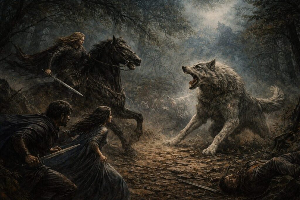 Huan turns on Celegorm