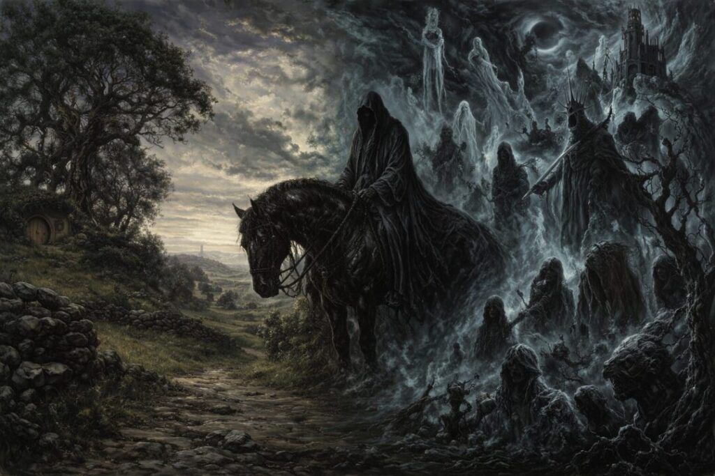 Nazgul seen and unseen
