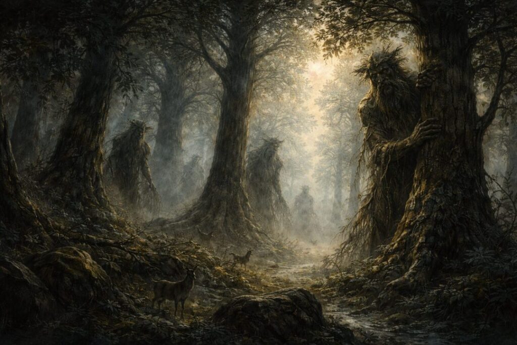 Yvanna shepherds of the Trees