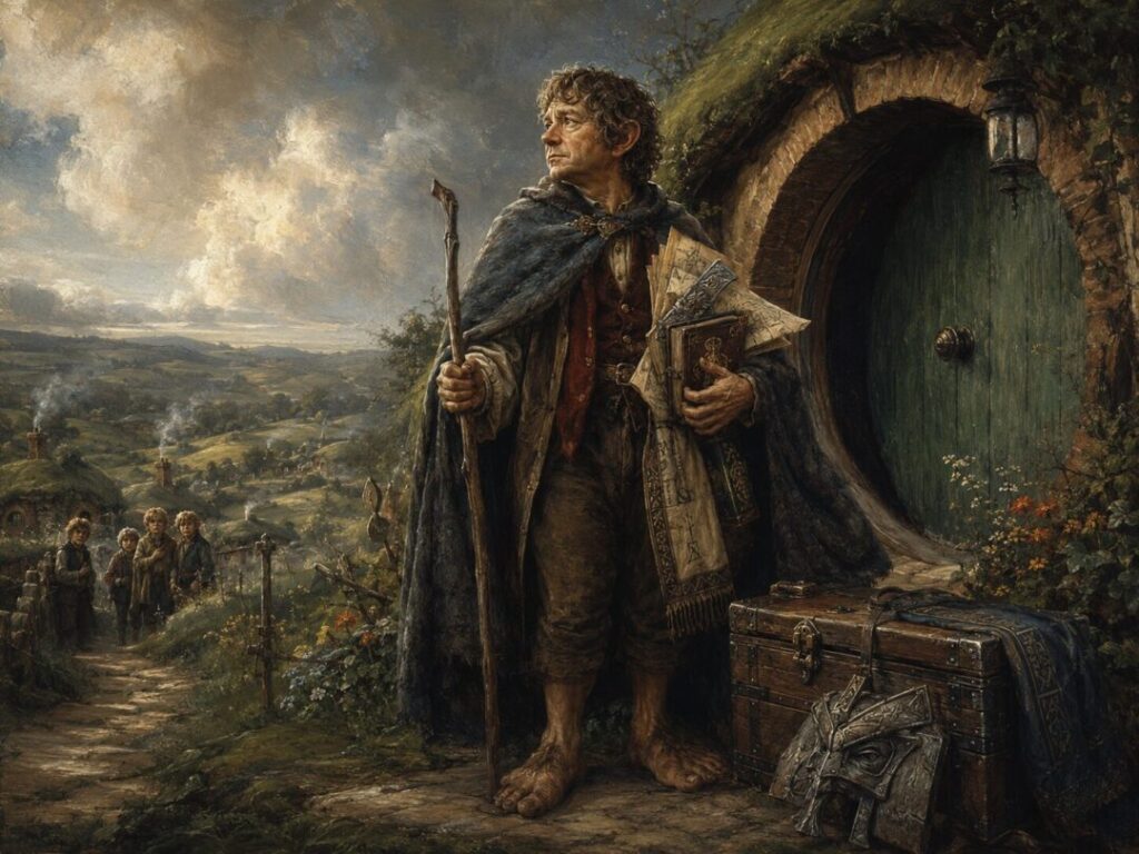A hobbit's journey through the hills