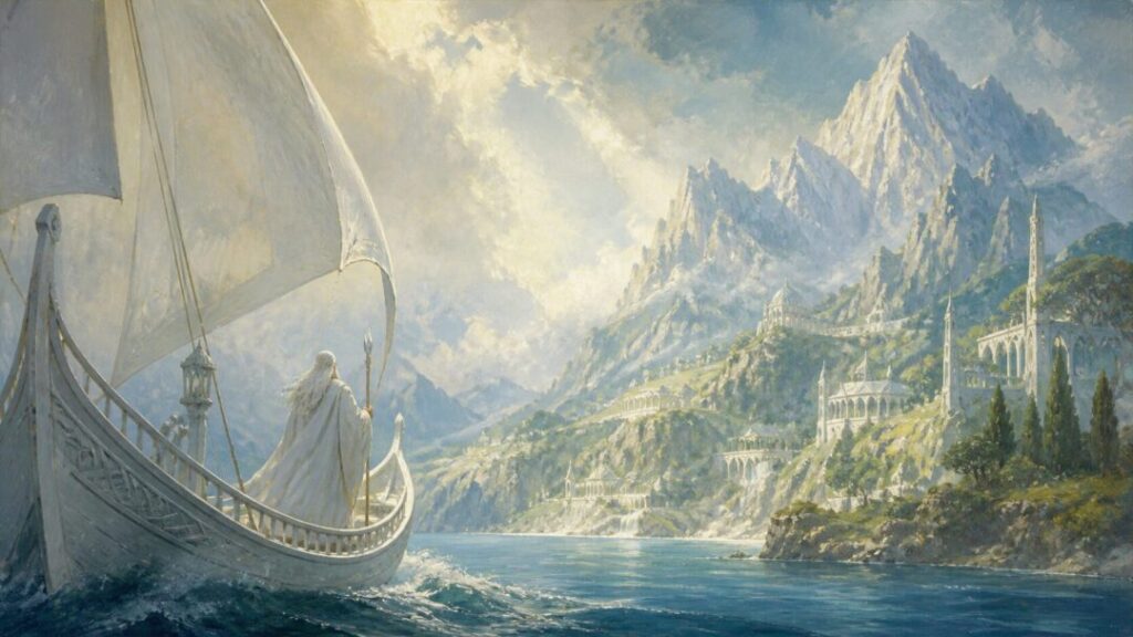 A journey toward the radiant city
