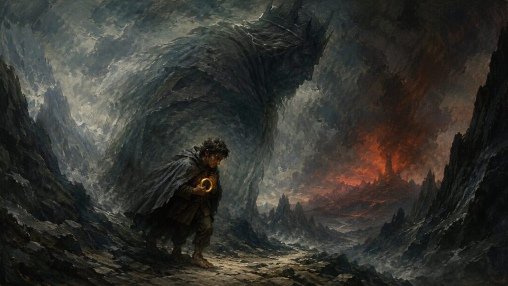 A journey under a looming shadow