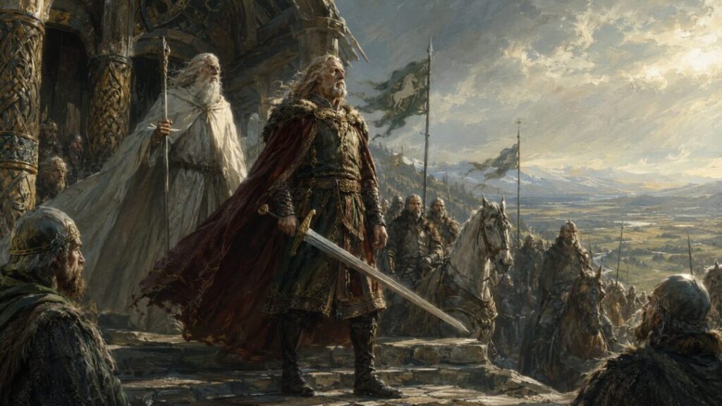 A king's rally at the stronghold