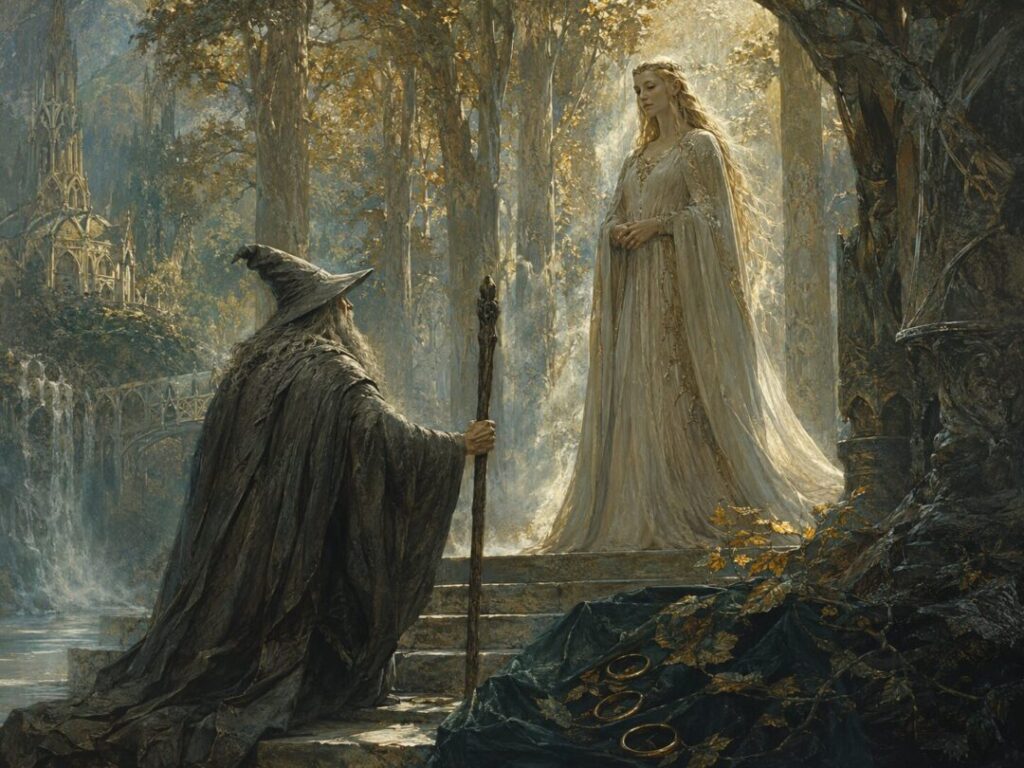 A meeting of magic and wisdom