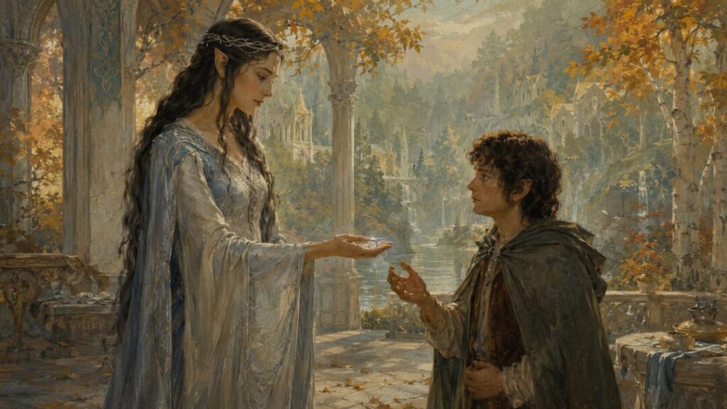 A moment of mystical exchange