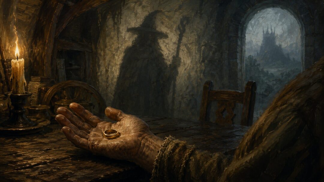 A ring in the shadow’s gaze