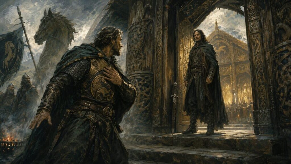 At the threshold of legend