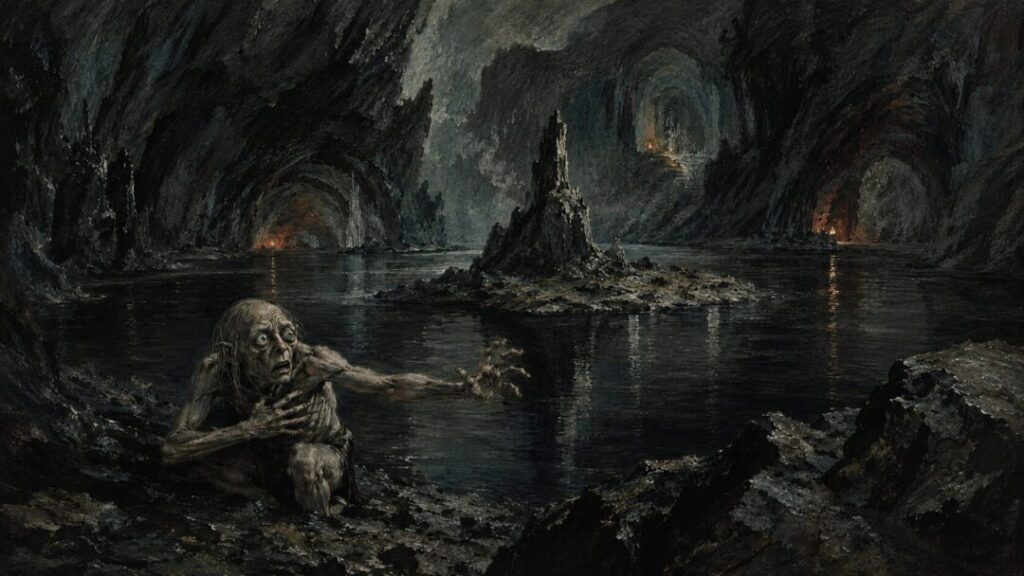 Cavern of desperation and reflection