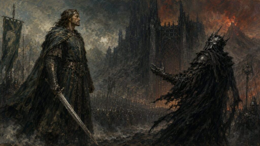 Clash at the dark fortress