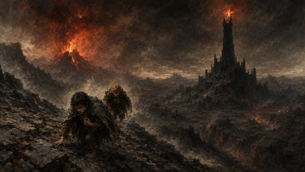 Climbing toward the dark tower