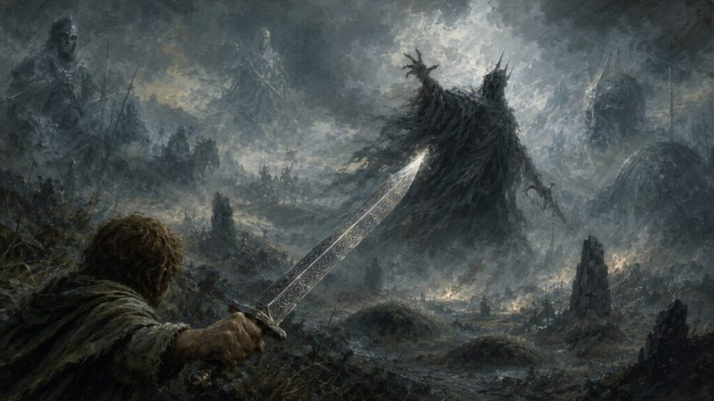 Confronting the spectral army.