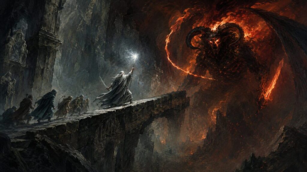 Defender of the fiery abyss
