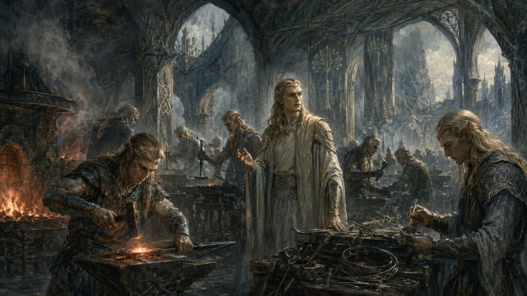 Elven forge of artistry and mastery