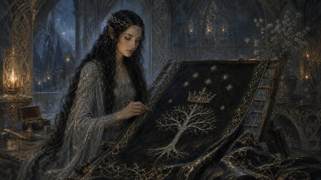 Embroidering the tree of stars