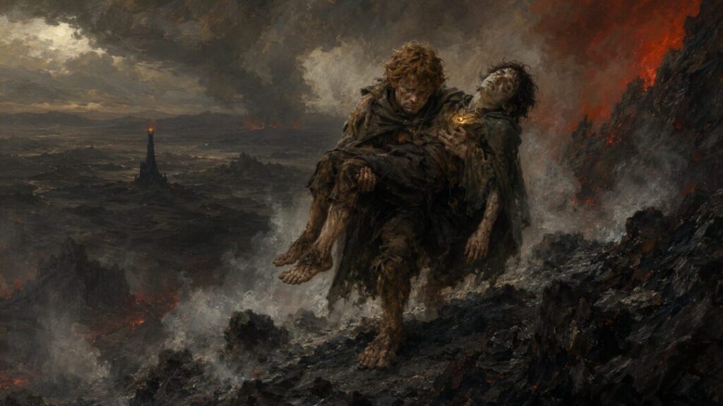 Escape from the fiery wasteland
