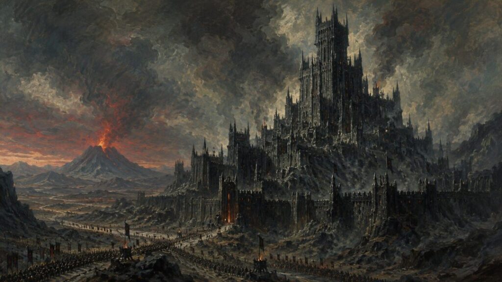 Fortress of shadow and flame