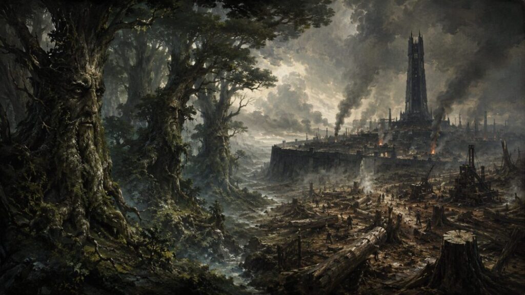 Guardians of the forest vs. industrial might