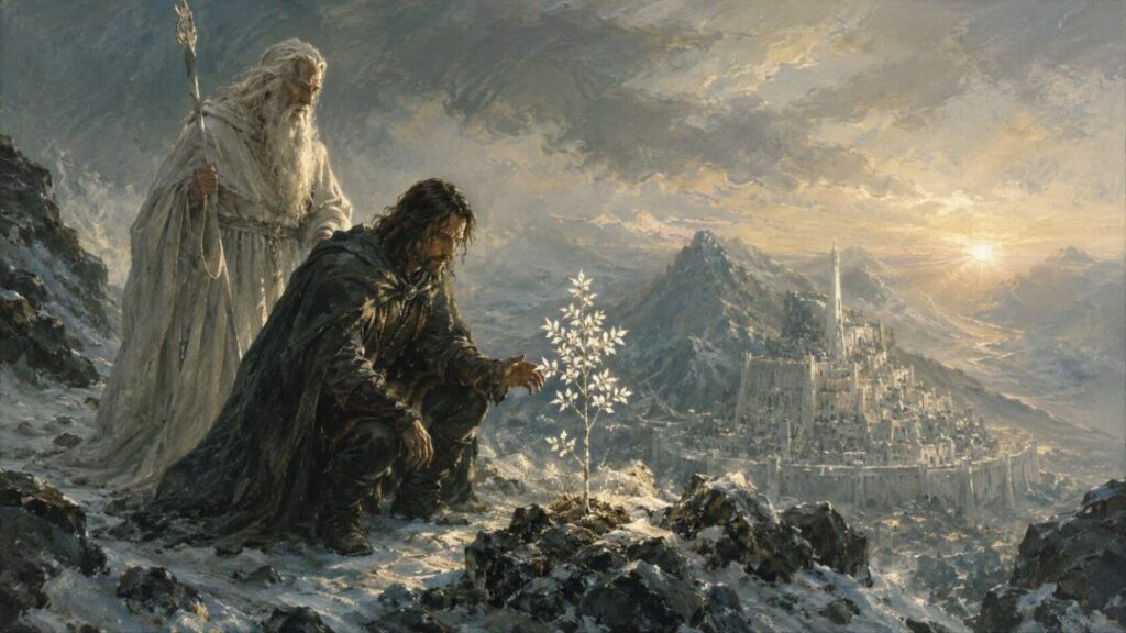Guardians of the mountain dawn