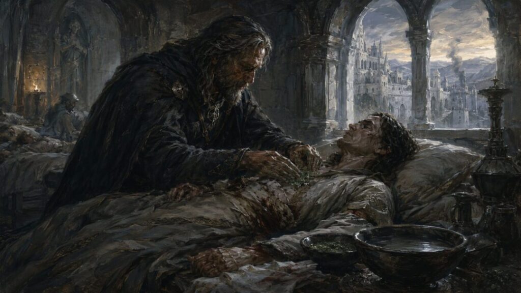Healing in the shadowed chamber