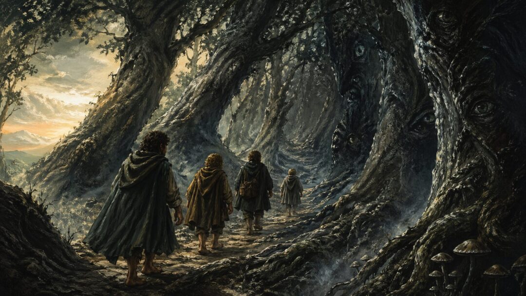 Into the watchful woods