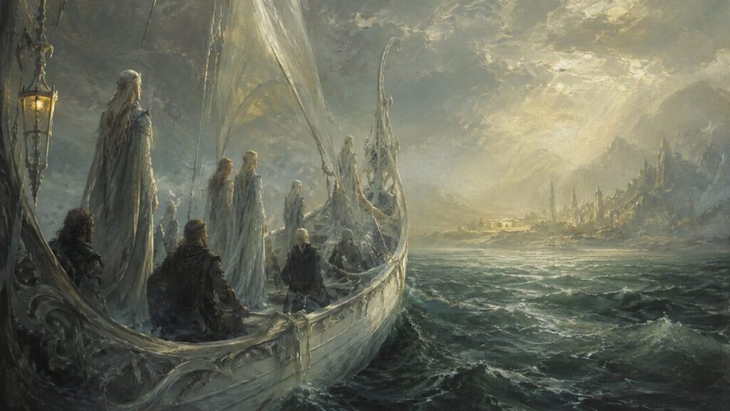 Journey to the distant shore