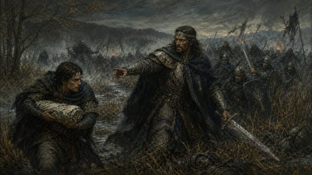 Last stand in the misty marsh