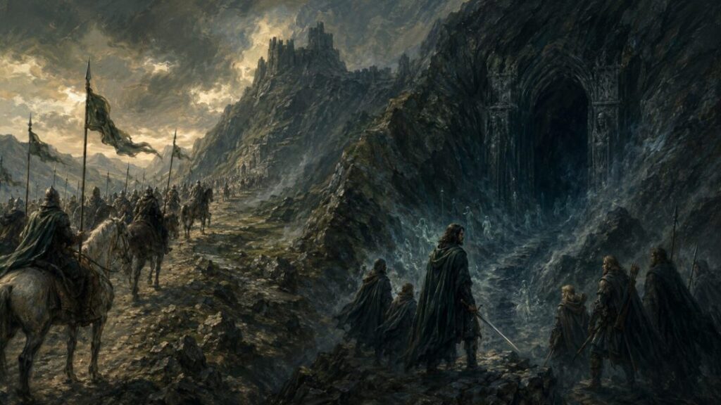 March toward the haunted pass