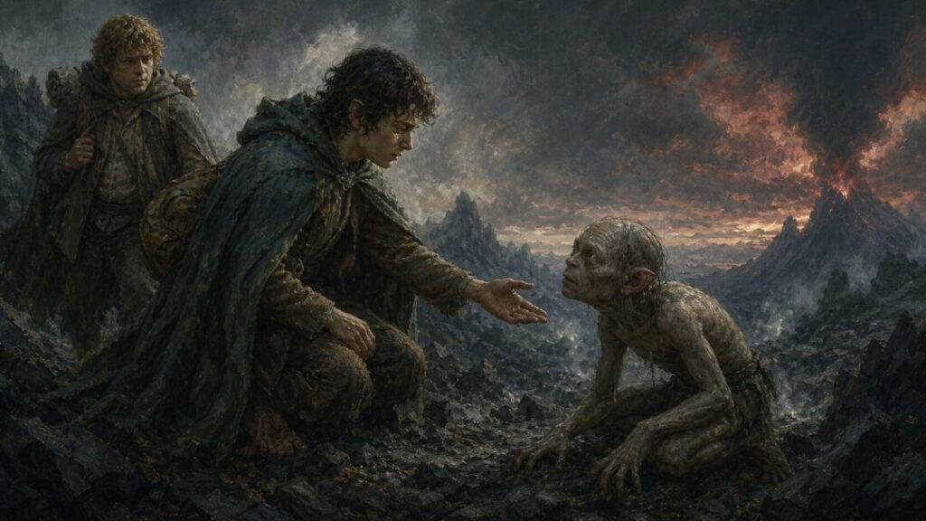 Reaching out in an ominous land