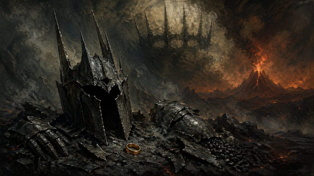 Ruins of a fallen dark lord