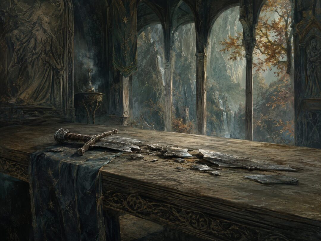Ruins of an ancient elven hall