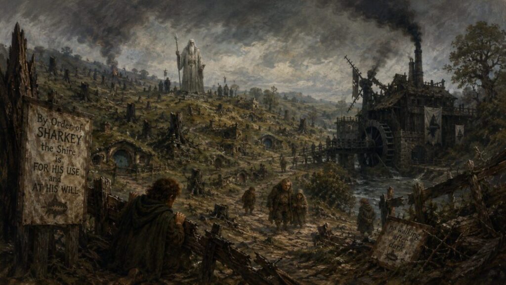 Shire under shadow and oppression