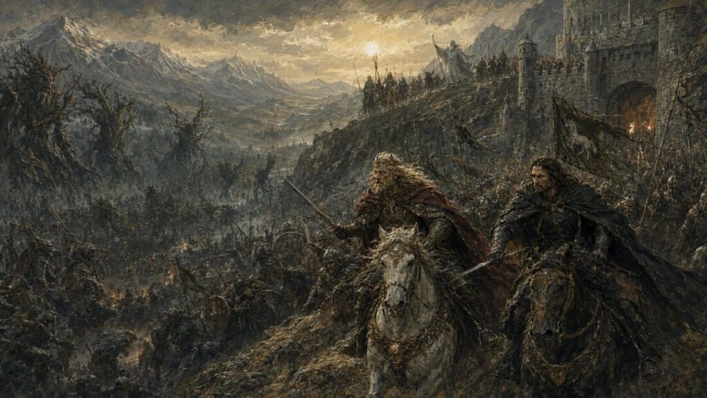 The charge of destiny's warriors