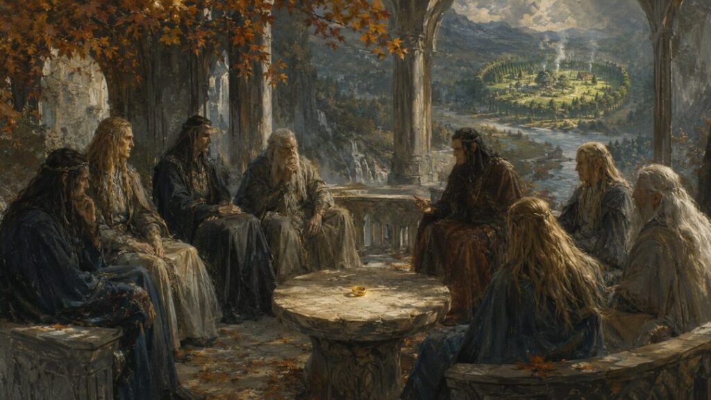 The council of the ancient elves