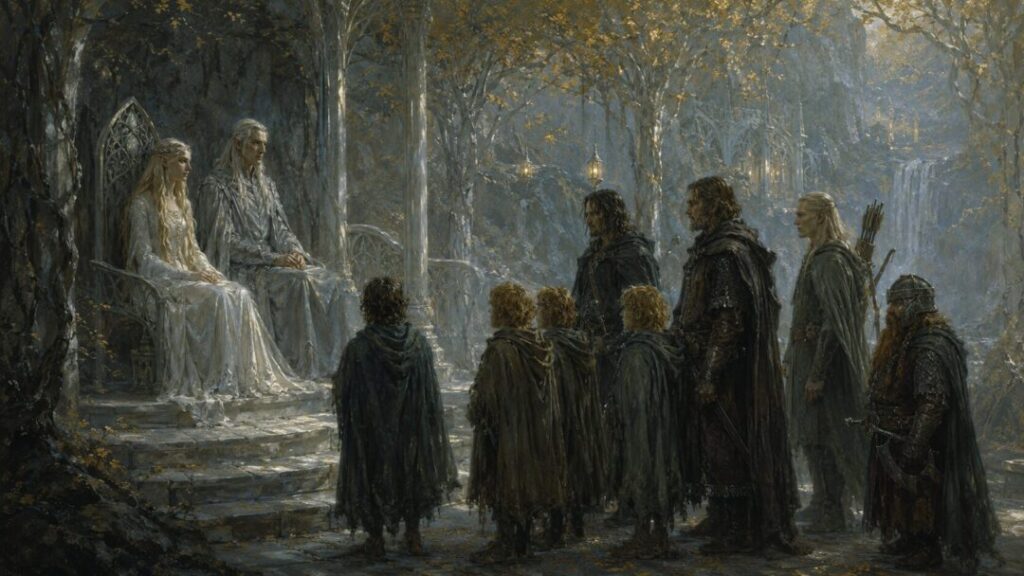 The council of the elven throne