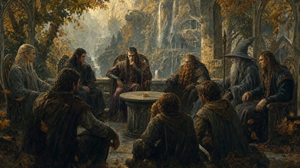The council of the one ring