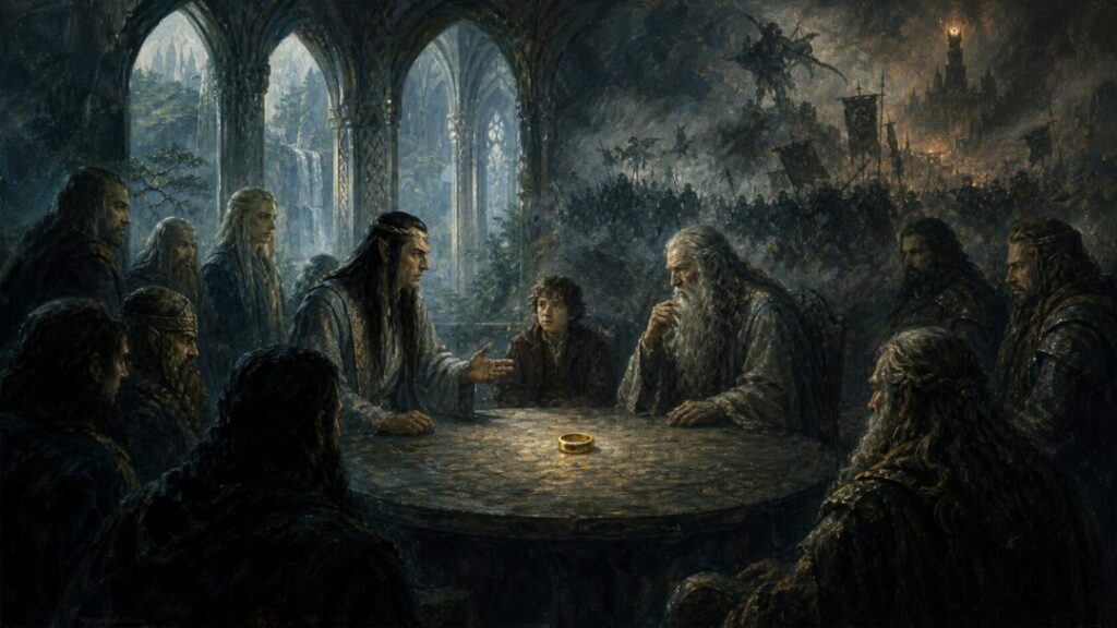 The council of the ring lotr