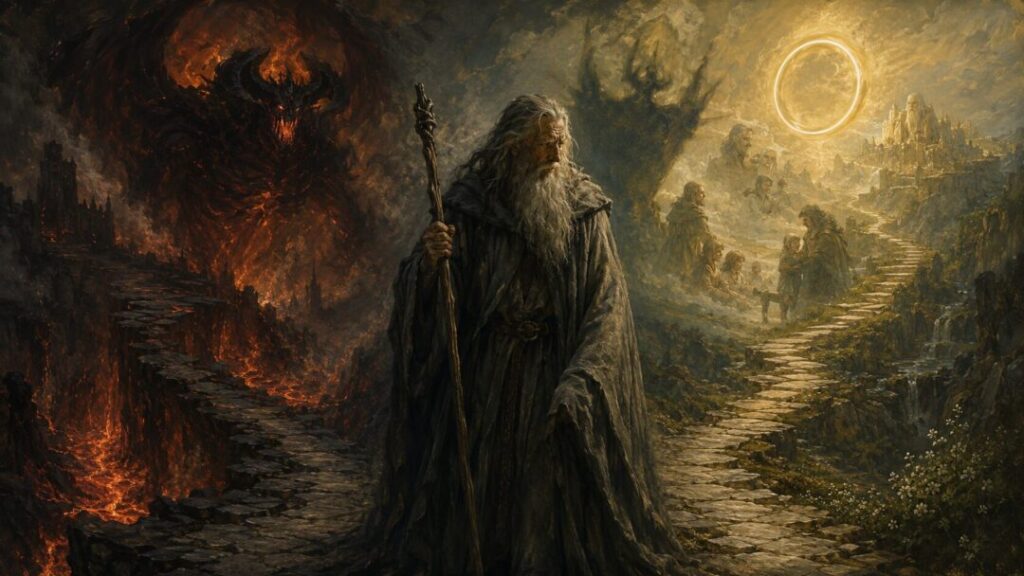 The crossroads of fate and light