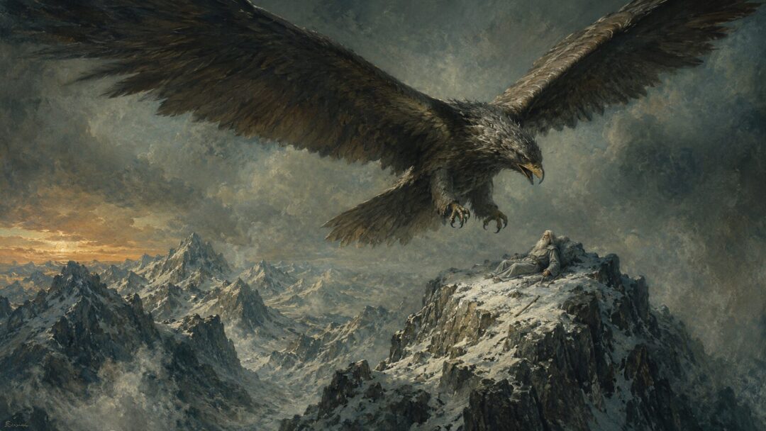 The eagle and the wizard's summit