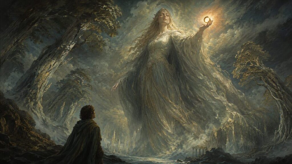 The ethereal queen and the misty forest