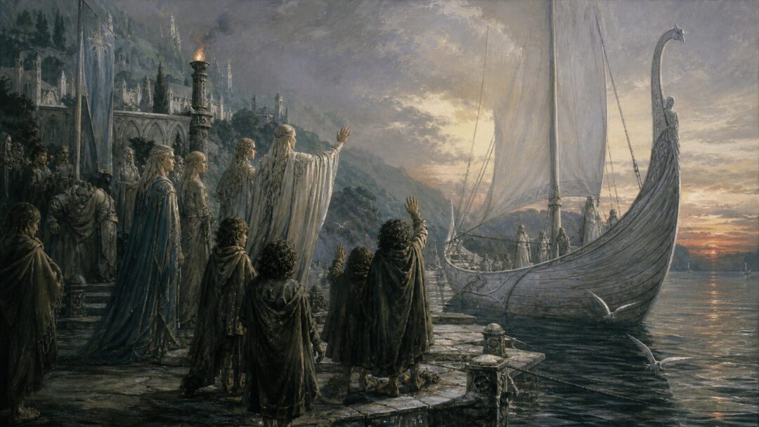 The farewell of the fleet