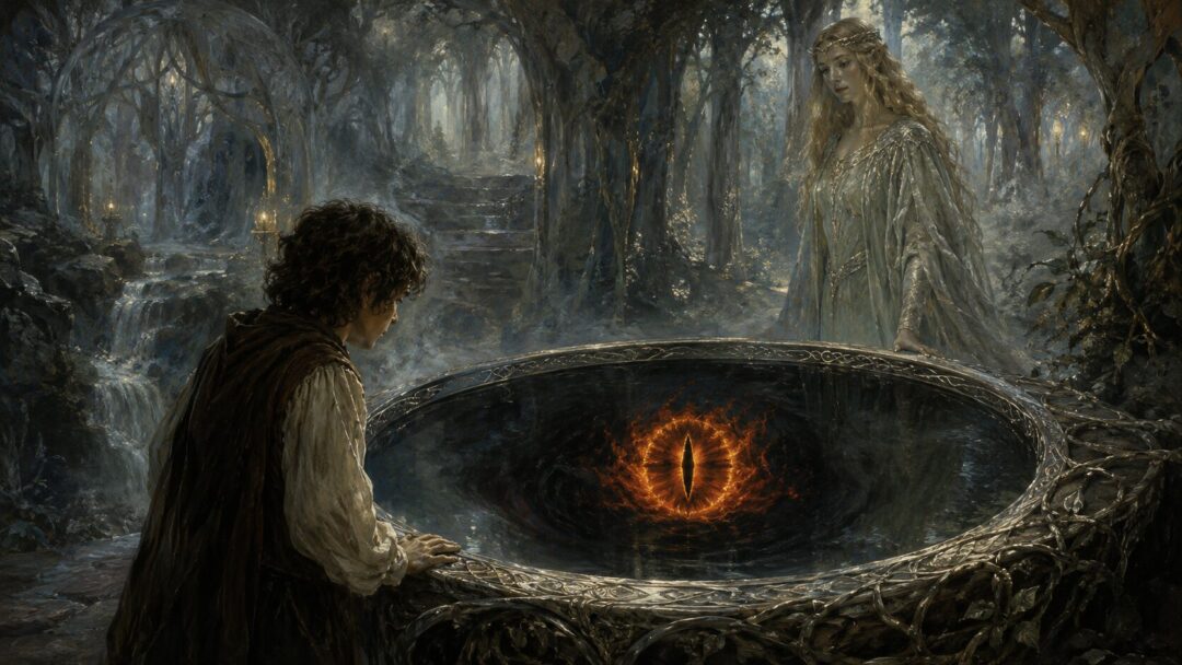 The fiery eye of the pool