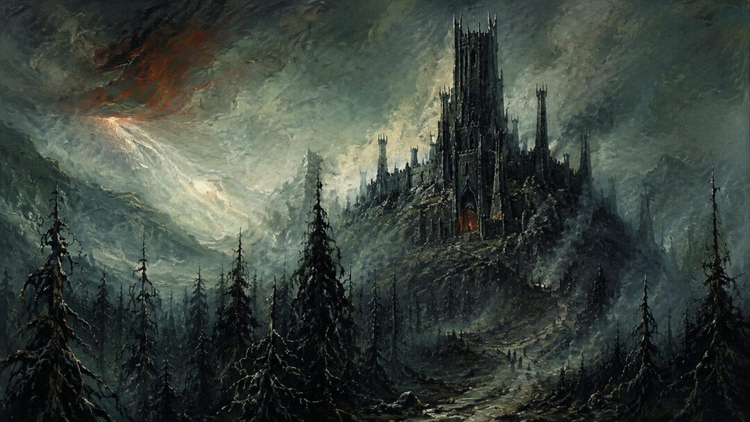 The forsaken castle on the hill