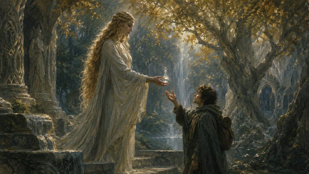 The gift in the enchanted forest