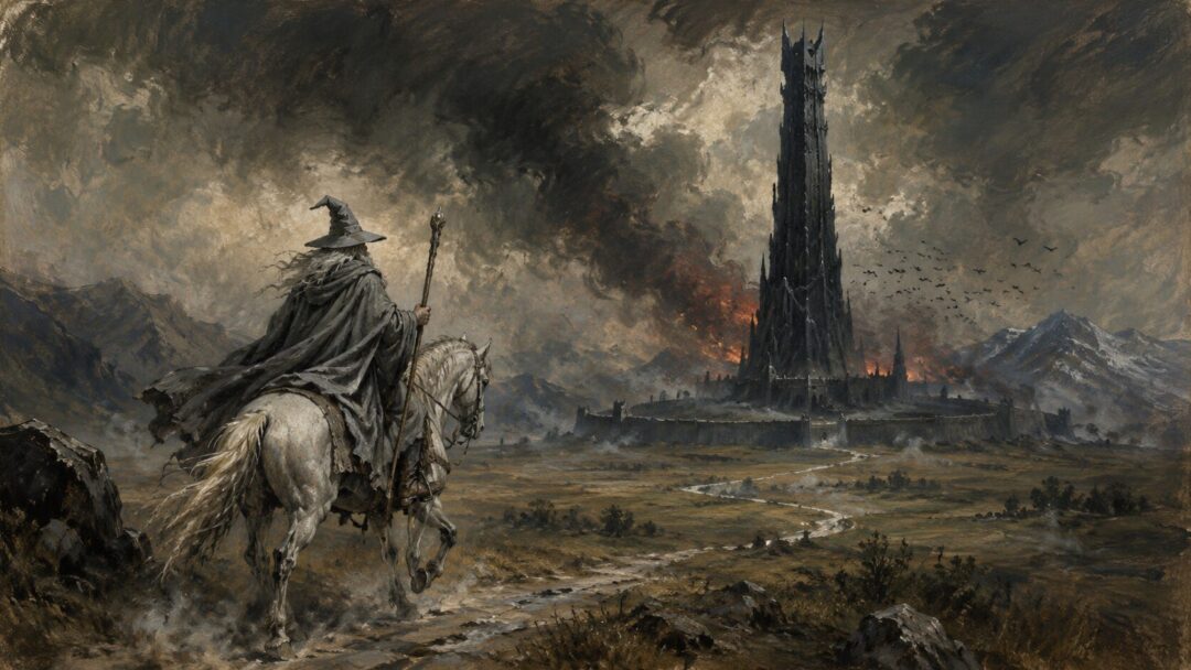 The journey to the dark tower