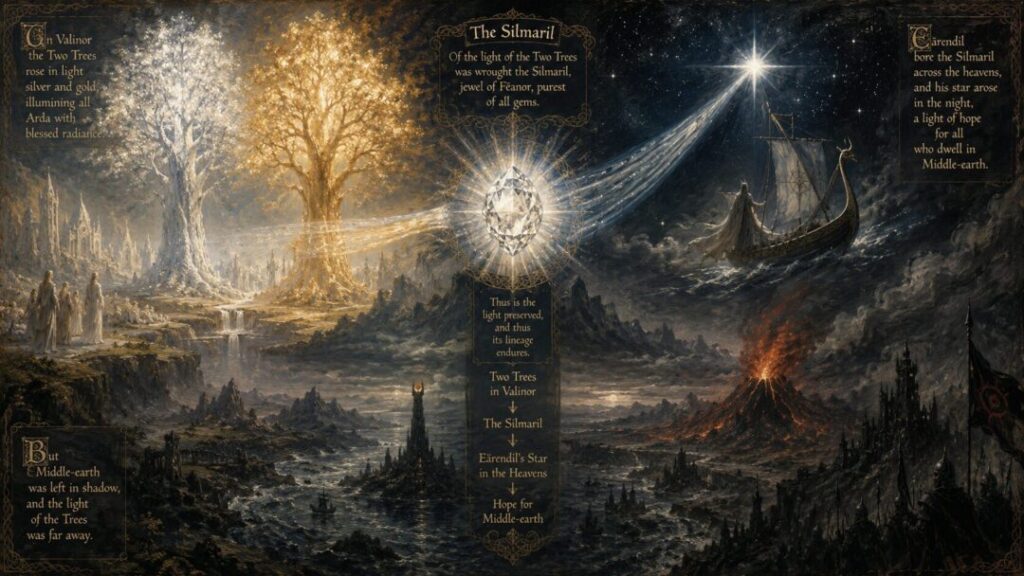 The light of the Two Trees